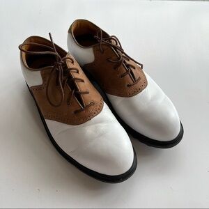 Nike Air Zoom Kempshall Last Golf Shoes‎ Spikes Mens Size 7 White Brown